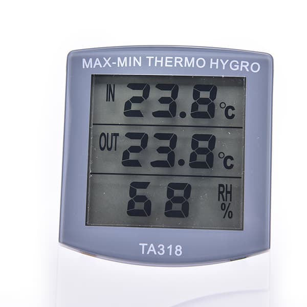 Digital LCD-termometer för inomhushem Hygrometer Temperaturmätare