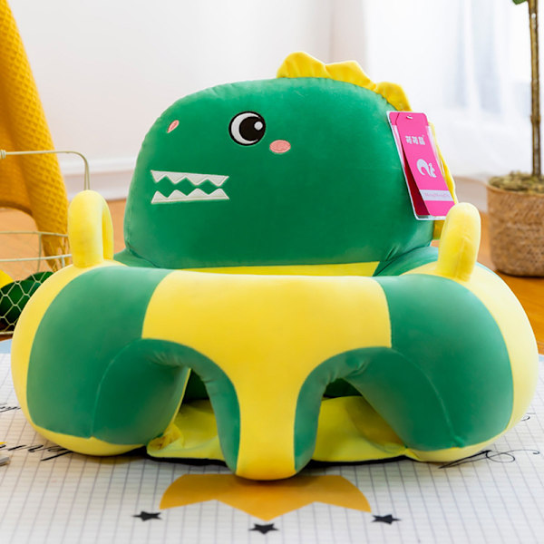 Djurformade barn som lär sig sittande cover Stödsoffa In mouse Dinosaur