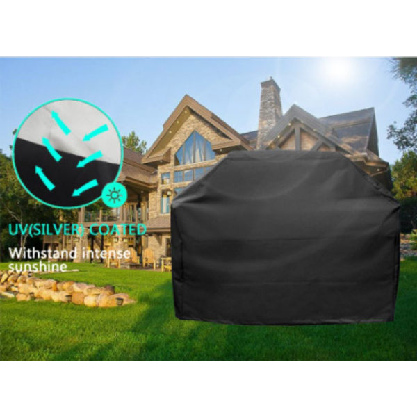 Grill Cover Grill Cover Grill Cover Grill Cover Vädertät Cover Vattentät Cover Outdoor Grill 210D Vattentät (145x61x117cm)