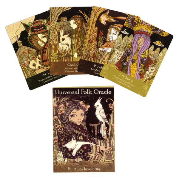Universal Folk Oracle Card Tarot Fate Divination Board Game