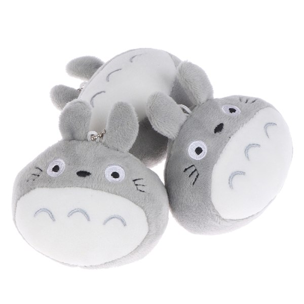 Tecknad Totoro Nyckelring Docka Nyckelring Par Väska Ornament Key