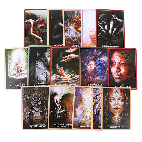 Sacred Rebels Oracle-kort Engelskt brädspel Divination predict Flerfärgad onesize