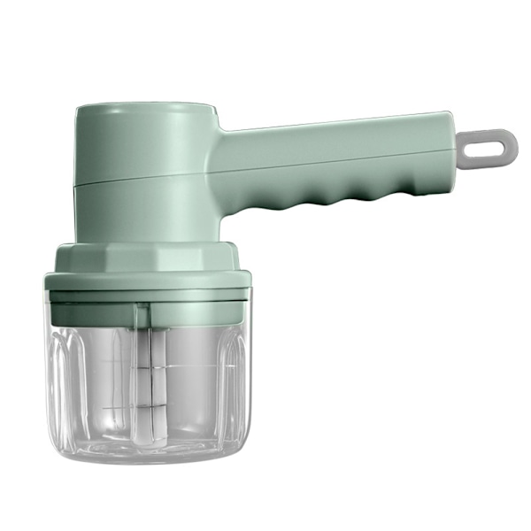 3 i 1 elektrisk mixer köksredskap vit green