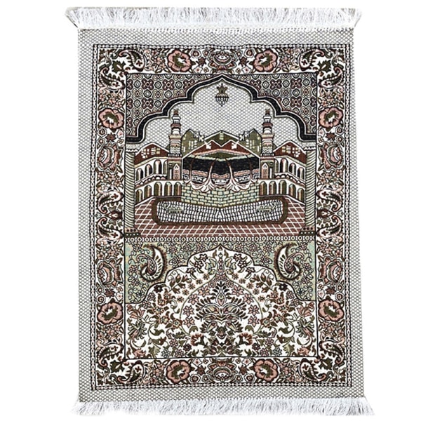 Muslimsk bönematta för islam flätade mattor vintage Eid A B