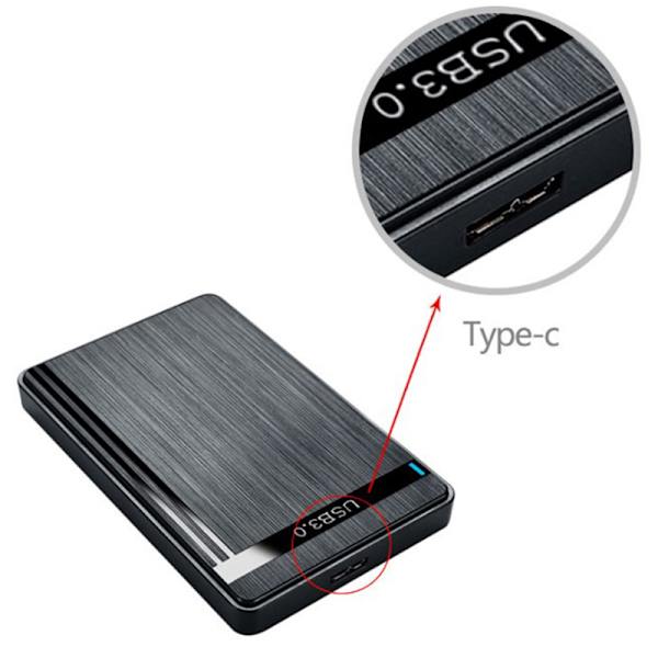 Hårddiskhölje Förbrukningsdatalagring SSD- case