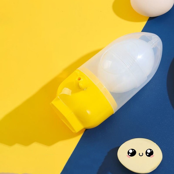 Äggula Shaker Gadget Manuell blandning Golden Vispa Ägg Yellow Blue