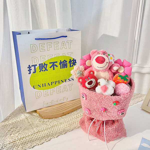 My Melody Kuromi Cinnamoroll Plysch Doll Bukett Toy Yellow