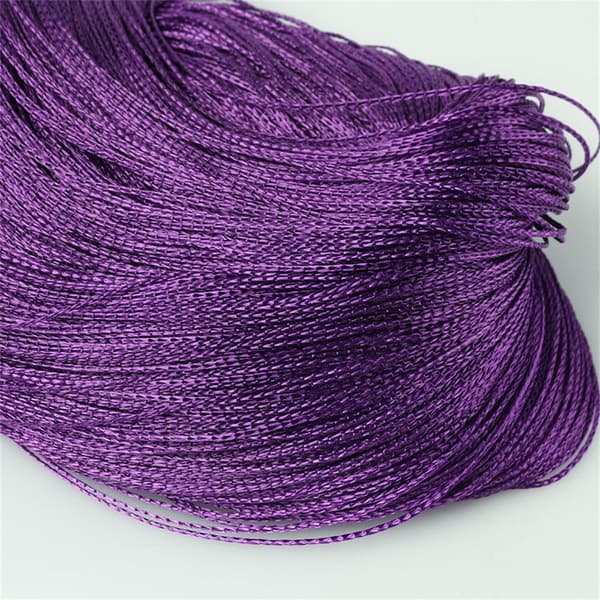 Stringgardin Hängande pärlgardiner VIT vit dark purple