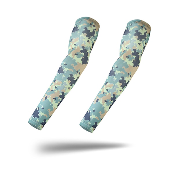2:a Taktisk Kamouflage Sport Arm Sleeve Cykelarm A F