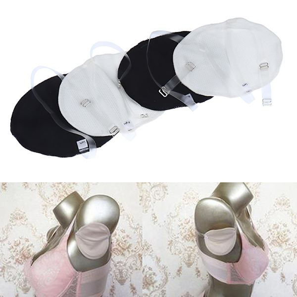 Tvättbara svettskydd under armarna Shield Armpit Absorbing Guards Dre White Black