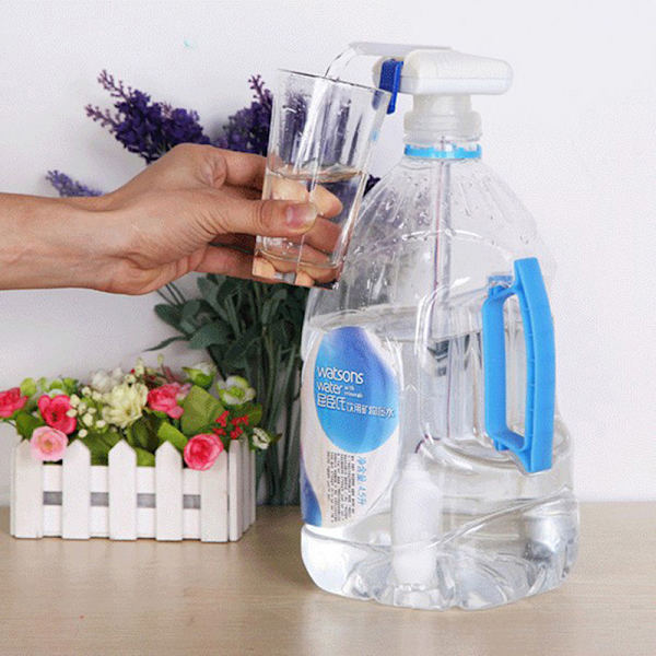 Dryckeshalmsuganordning Dryckesdispenserflaskpump Blå Blue