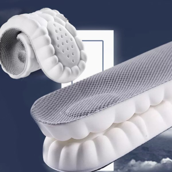 1 par sportsulor Ultramjuk massage med hög elasticitet 41-42 41-42