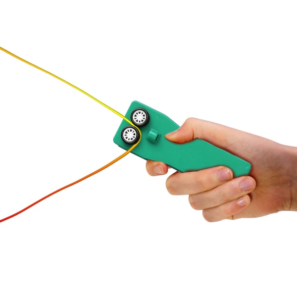 String Shooter Toy String Launcher Zip String Toy svart green