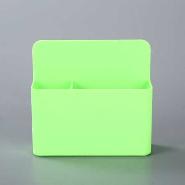 Magnetisk kylskåp multifunktionell förvaringsbox grön white