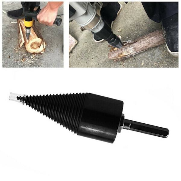 Vedklyver hine Wood Cone Punch Driver Borrverktyg