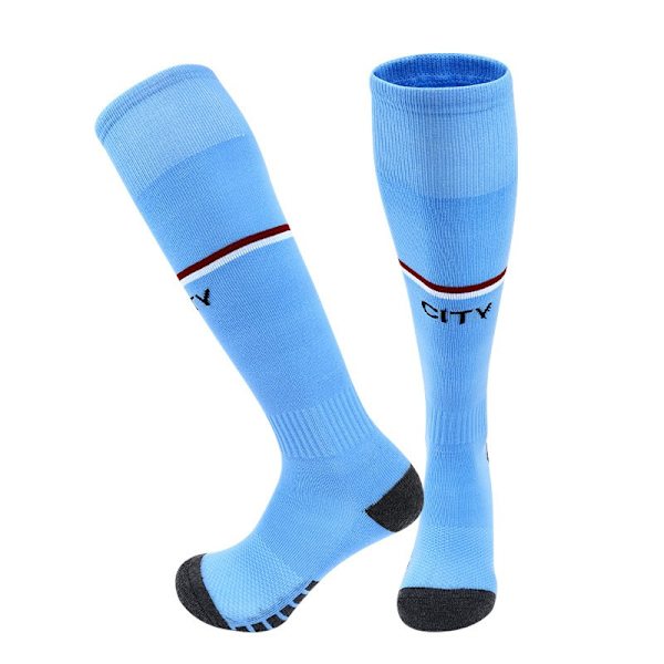 22-23 Manchester City Hemma Barnfotbollssats nr 9 Haaland 9 8-9Y only one pair socks