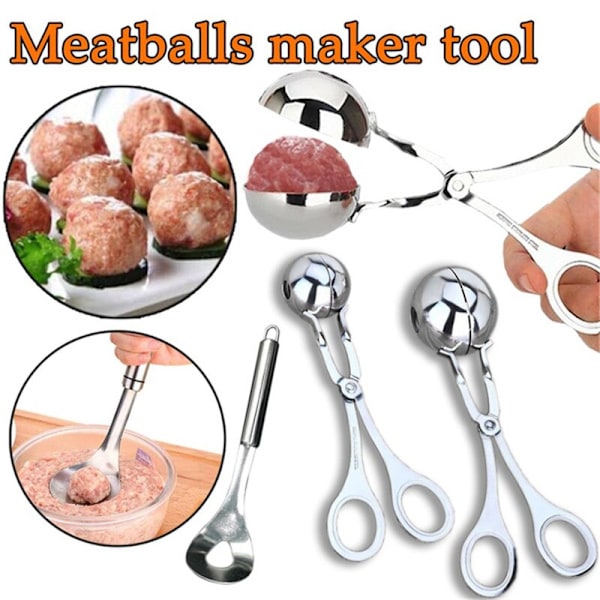 Multifunktionell Köttbulle Maker Glaskula Form Kök S L