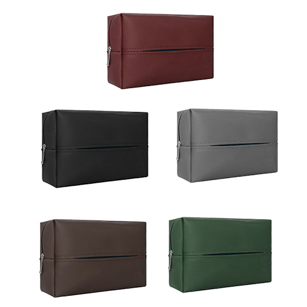Bil Tissue Box Hållare Bil Armstöd Servett Box Green Gray