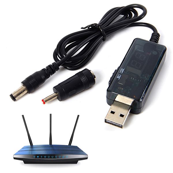 1st USB Boost Step up Module Converter Laddarkabel