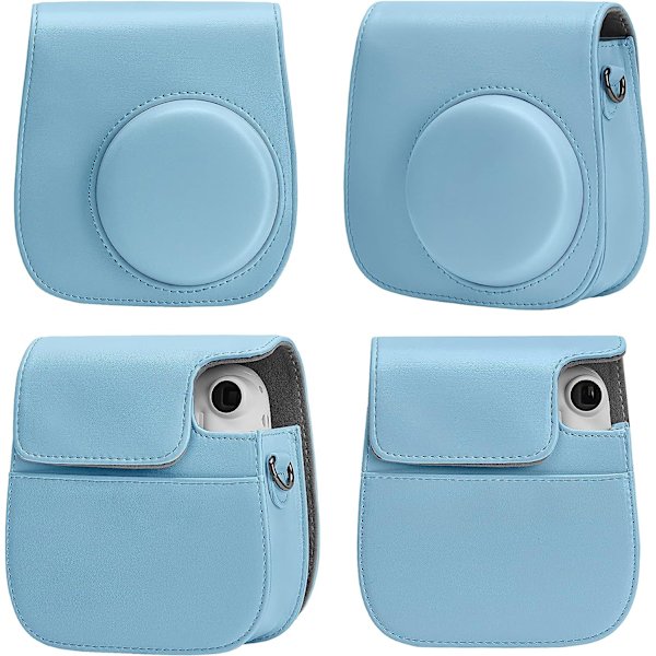 Case kompatibel med Instax Mini 11, Blå