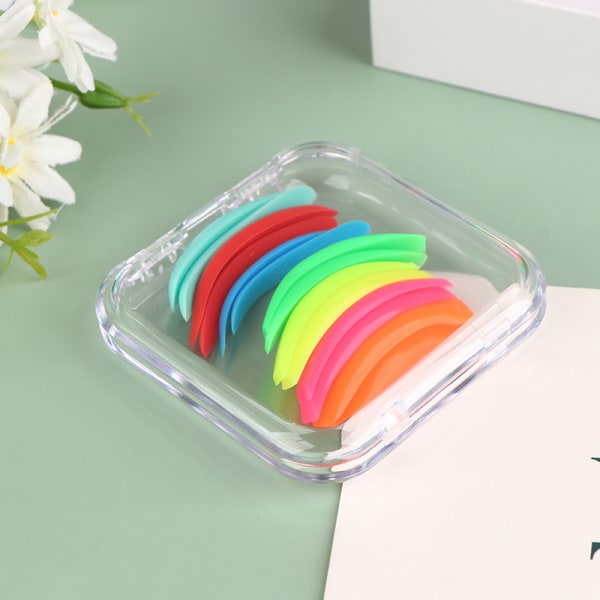7 Par Lash Lifting Curlers Curl Silicone Shields Pads