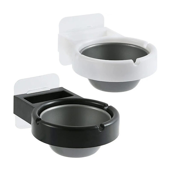 Rostfri väggmonterad spikrumpa vit 7*8*4,5cm white