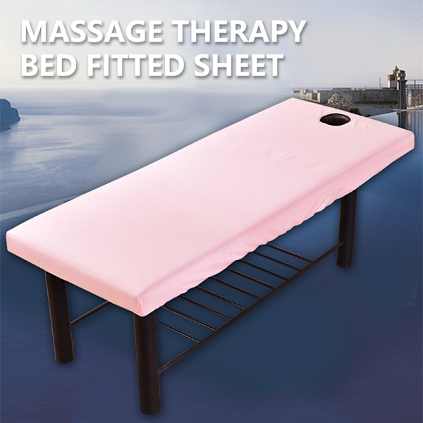 Massagebord Säng Lakan Elastiskt cover Grå Blue