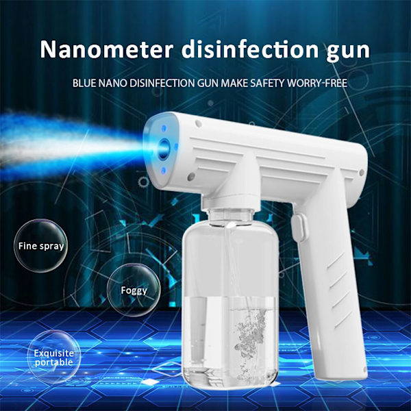 240ml handhållen spraydesinfektionsmaskin kontor svart white