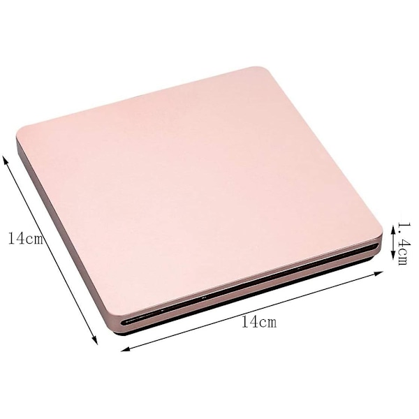 Extern USB 2.0-plats DVD-enhet VCD CD-brännare brännare
