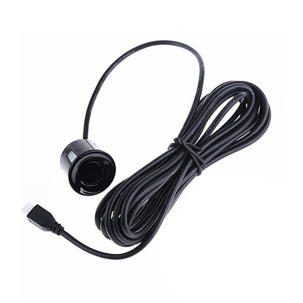 Bil LED Parkeringssensorsats Radarsensor Silver Black