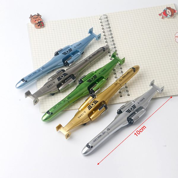 Creative Helicopter Airplane Shape Gel Pen 0,5 mm Student