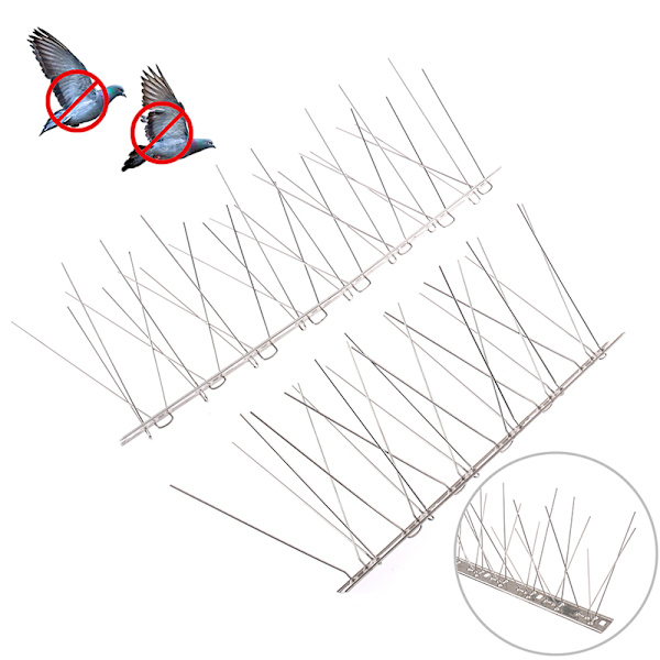 Anti Climb Spikes Staket rostfritt stål Spikes Bird Cat Repelle som bilden 1(250MM)
