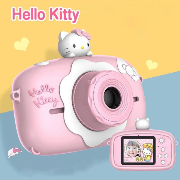 Anime Character Portable Photo Camera för barn utan tf-kort with 32g tf card