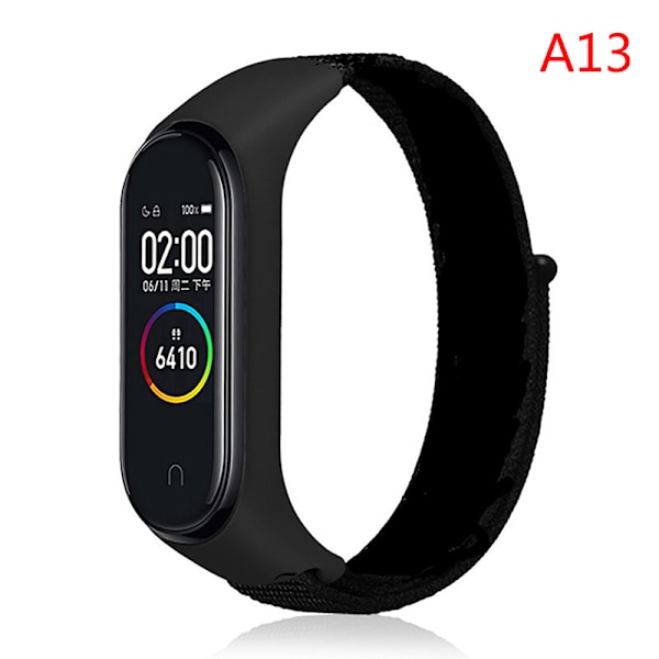 Mi Band 5 6 7 Nylon Utbytbart armband A20 A13
