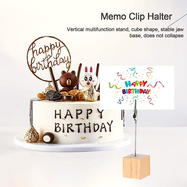 20:a Memo Clip Hållare