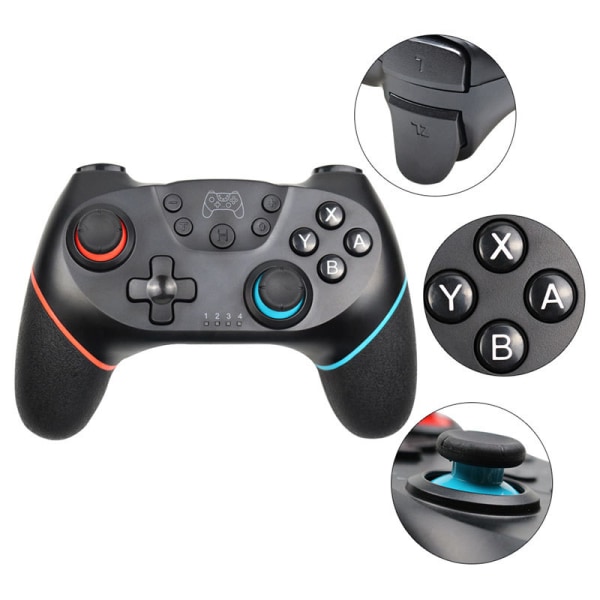 Trådlös Bluetooth Controller För Switch Pro Controller A1 A2