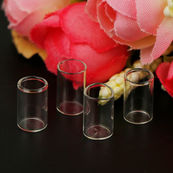 4:a/ set Clear Toy Kitchen Bistro Miniature Resin Glas Cup Mo som bild
