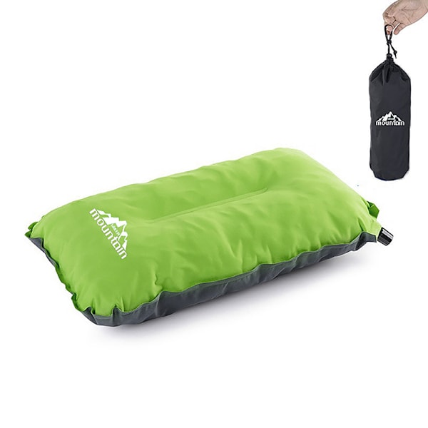 Sponge Ultralight Folding Kompakta uppblåsbara kuddar utomhus orange
