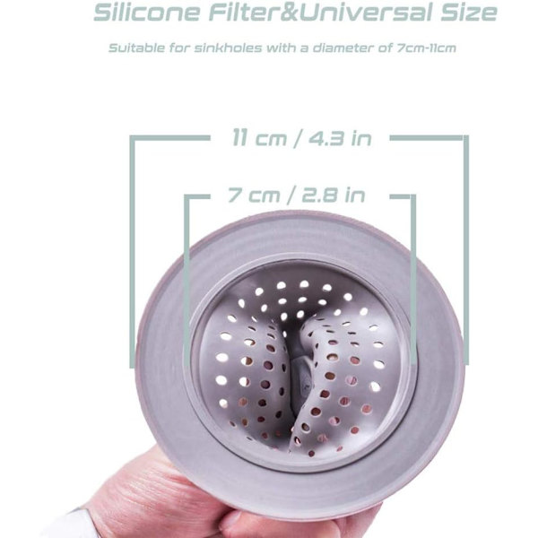 4-pack cover Diskbänk sil