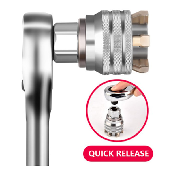 Universal Justerbar Manuell Socket Set Tools