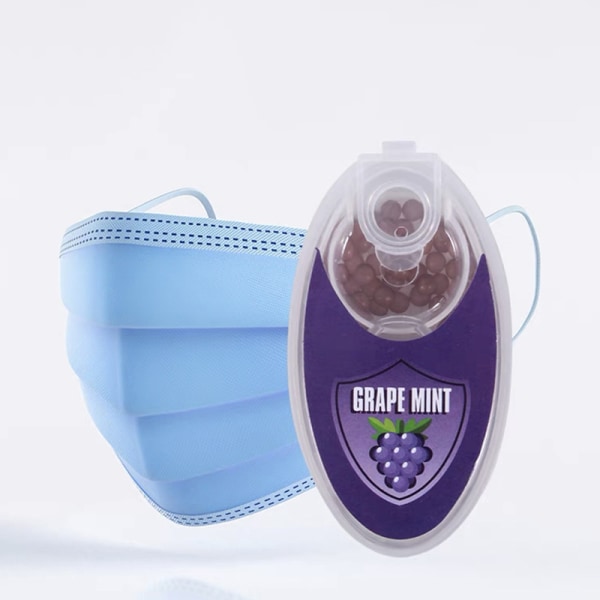 100st Mix Fruit Menthol Capsule Mint Beads Mask Partner Filte Vattenmelon Mint Grape Mint