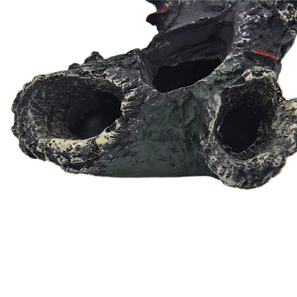 Akvarium dekoration Trunk Bole Drivved Under vattnet