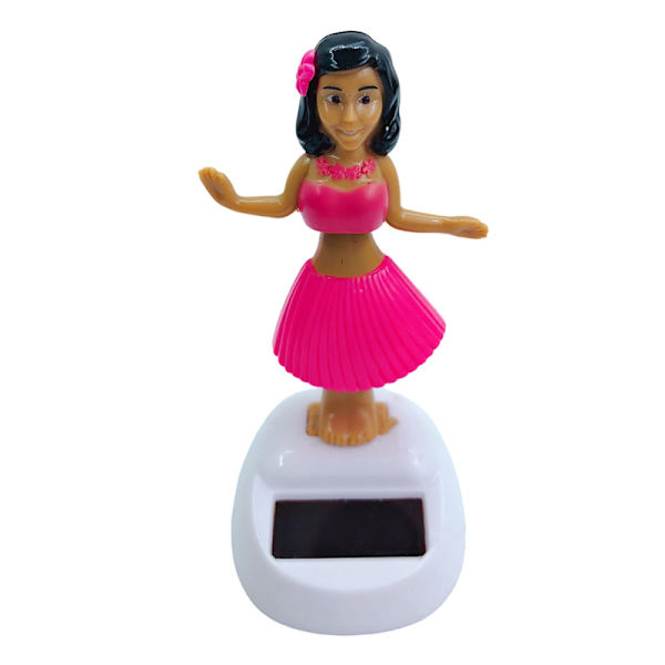 Power Dans Svängig Tjejleksak Dashboard Dekor Röd Pink