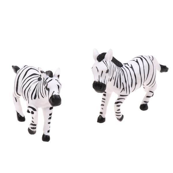 6:a/ Set Mini Zebra Micro Landskap Hem Trädgårdsdekoration