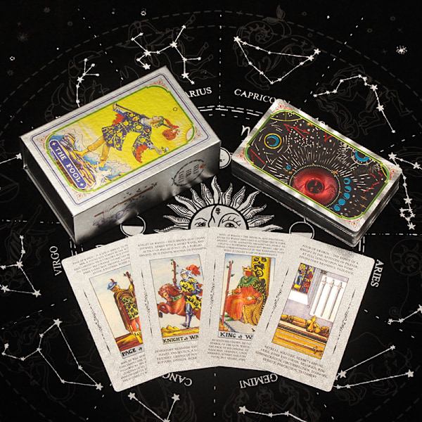 Tarot Oracle Card Divination Fate Tarot Deck Spelkort OneSize