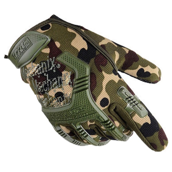 Taktiska militärhandskar Soldat Combat Anti-sladd Army green Multicolor