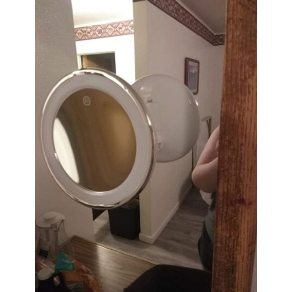 Makeup Mirror 3 färger Belysning Pekskärm 1st