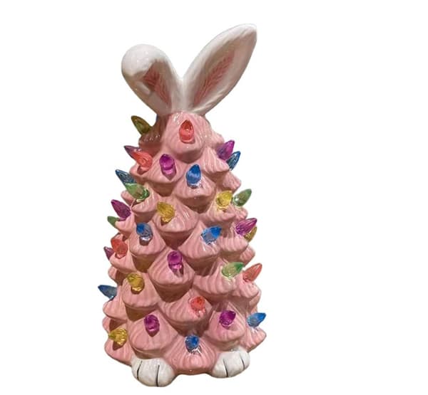 Bunny Tree Easter Ornament Personlig skrivbordsdekoration
