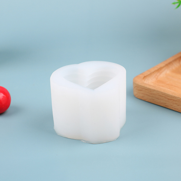 1:a 3D hjärtformad form DIY MOLD -form
