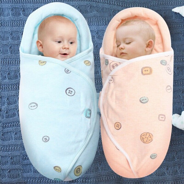 vinter varm sovsäck sovsäck baby blå gris blue